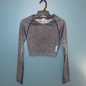 GymShark Adapt Marl Crop Long Sleeve